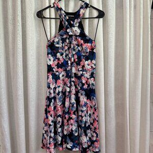 Express Floral Mini Dress